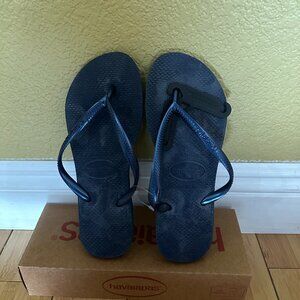 Havaianas Women's Slim Flip Flops: Marinho
